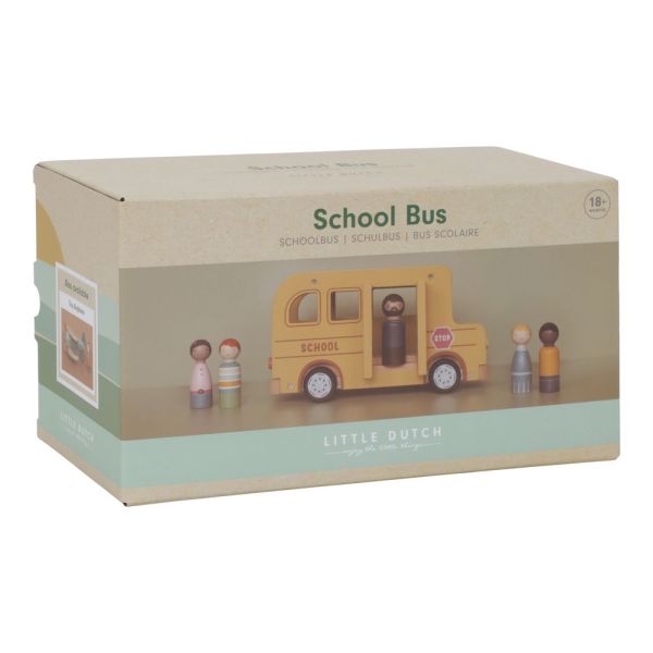 Bus scolaire avec figurines FSC