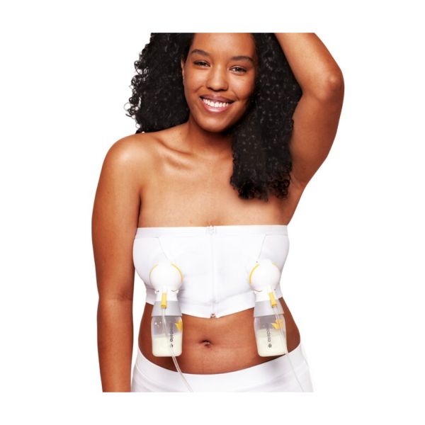 Bustier d'allaitement mains libres L Noir