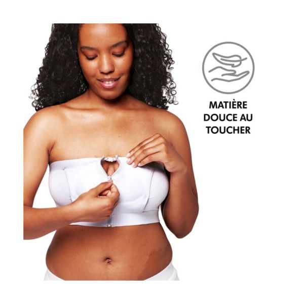 Bustier d'allaitement mains libres S Noir