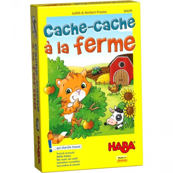 Jeu Cache-cache à la ferme