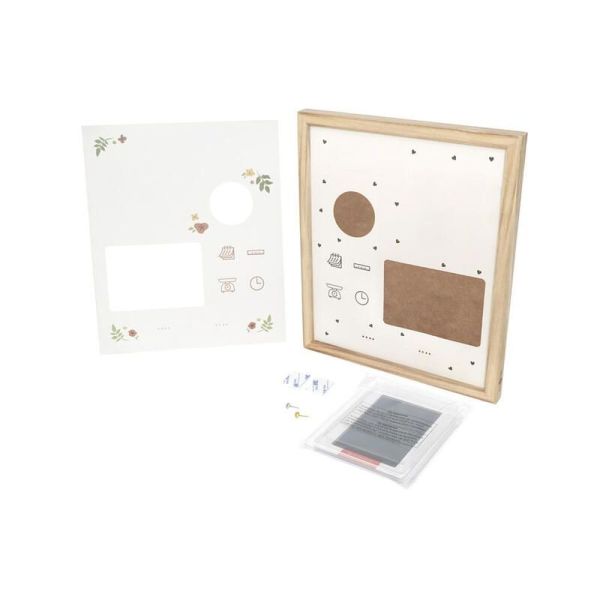 Cadre maternité bébé bois