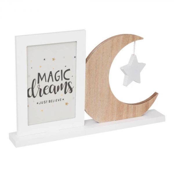 Cadre photo enfant 10x15 cm Lune