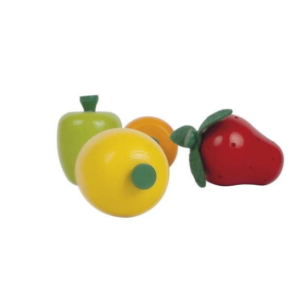 Cagette de 12 fruits en bois