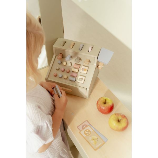 Caisse enregistreuse en bois FSC