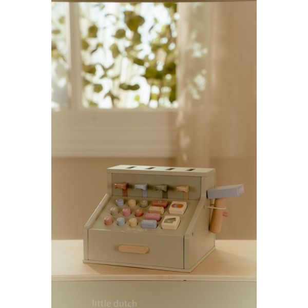 Caisse enregistreuse en bois FSC