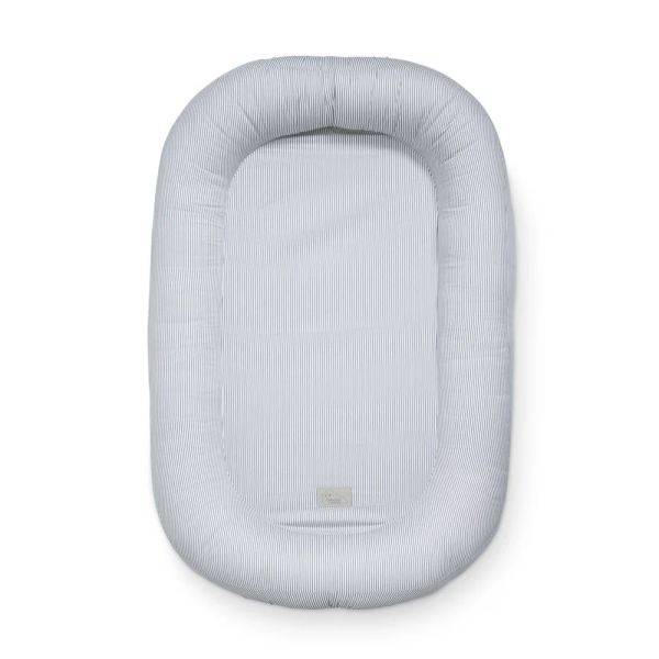 Cale bébé OCS - Rayures Classiques Bleu