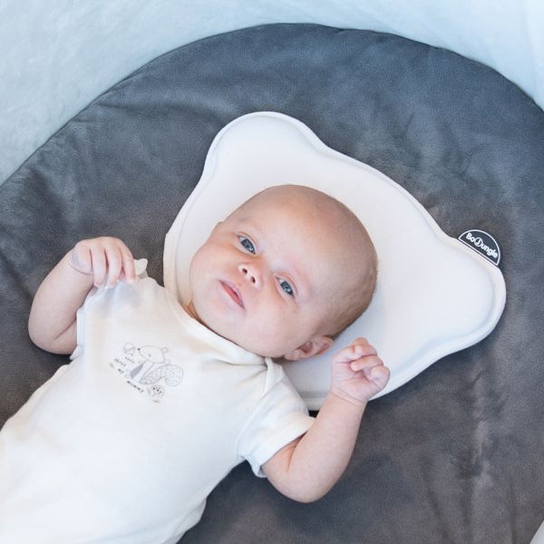 Cale tête bébé blanc Jersey