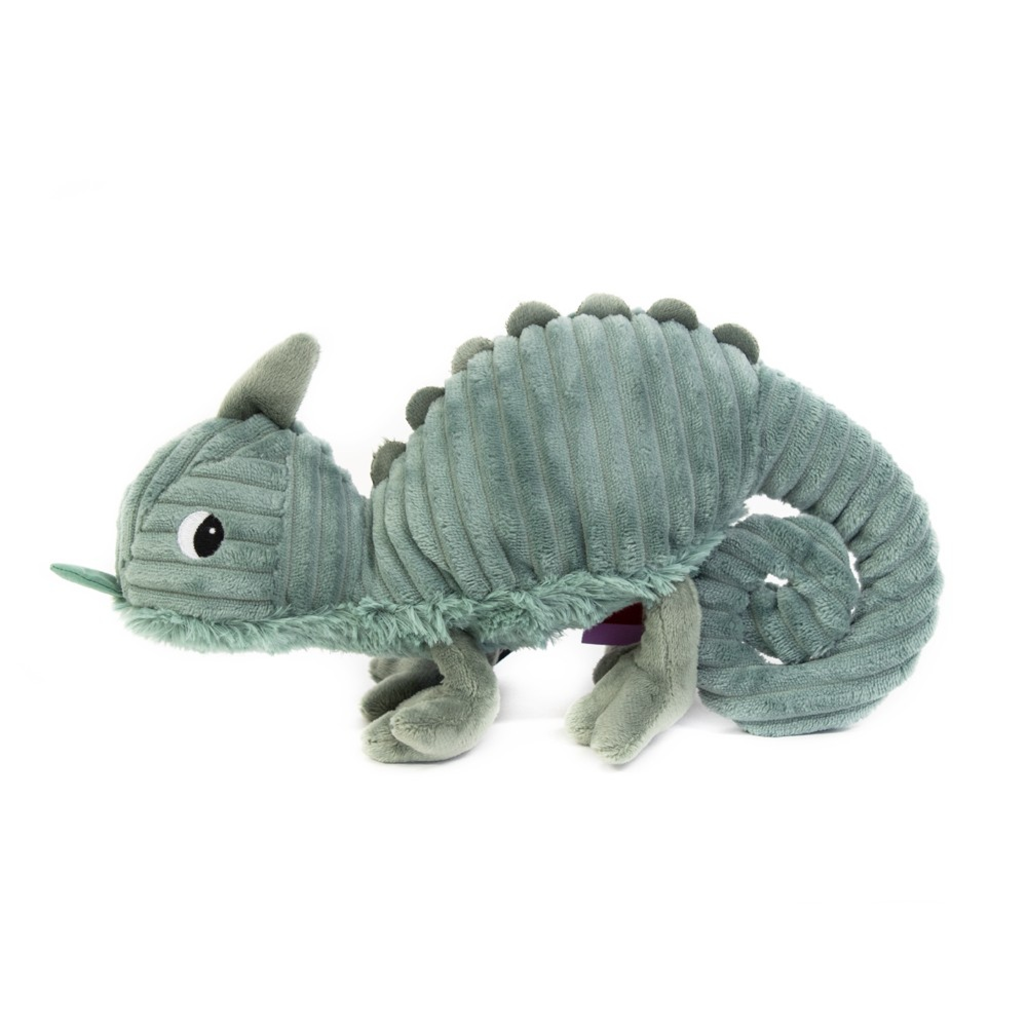 Les Deglingos Peluche Cameleon Vert Meteou Les Ptipotos Made In Bebe