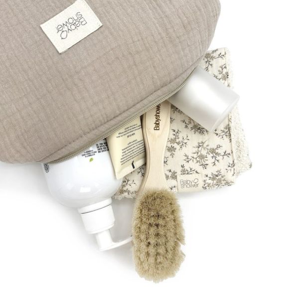 Trousse de toilette bébé Latte powder