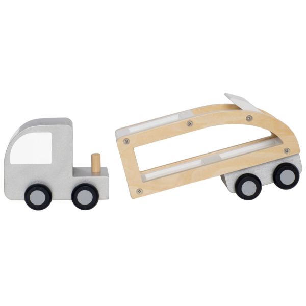 Camion remorque en bois pour voitures