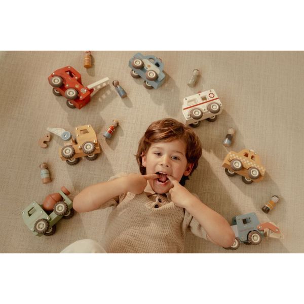 Camion toupie en bois FSC