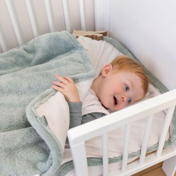 Sac de couchage enfant 70x140 cm Vert Céladon