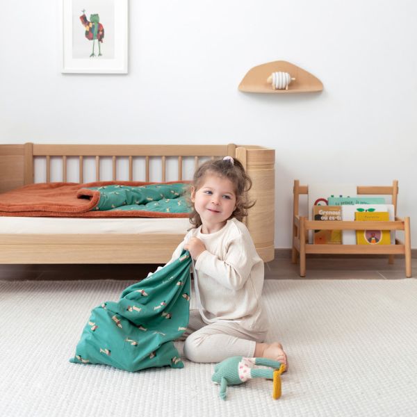 Sac de couchage enfant 70x140 cm  Noisette