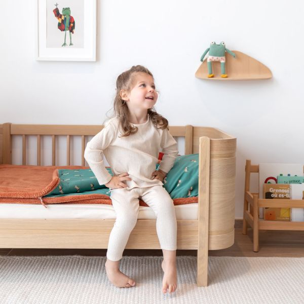 Sac de couchage enfant 70x140 cm  Noisette