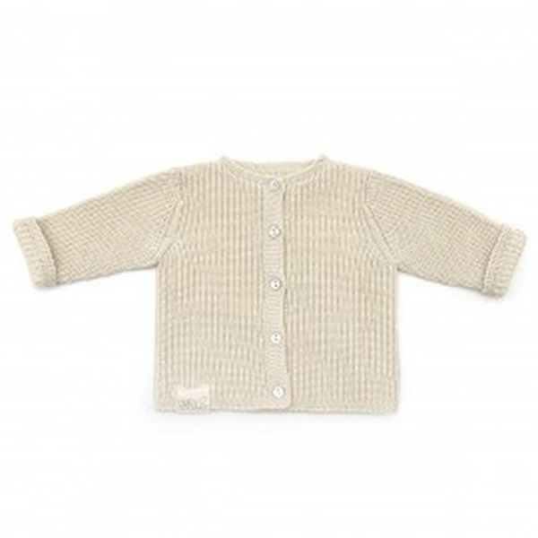 Gilet tricot Coloris Beige - 0-1 mois