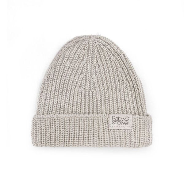 Bonnet en laine bébé Canale Coloris Beige - Taille 0 à 1 mois