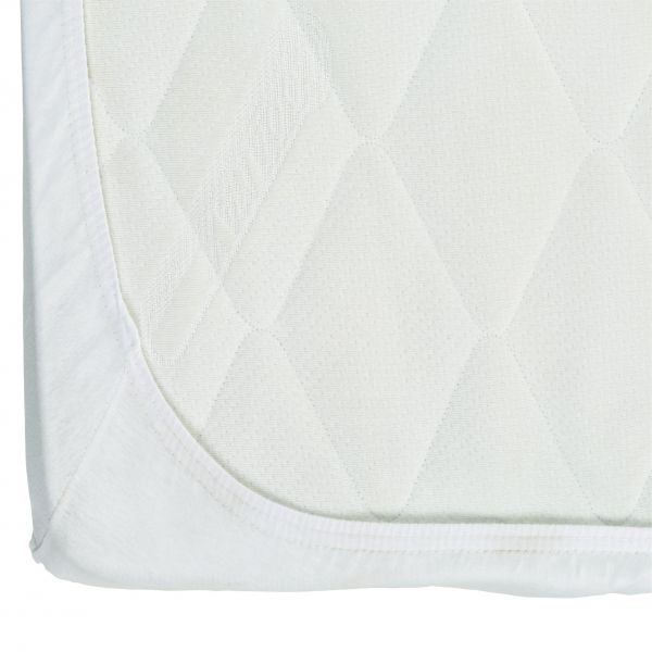 Drap housse coton 60 x 120 cm blanc