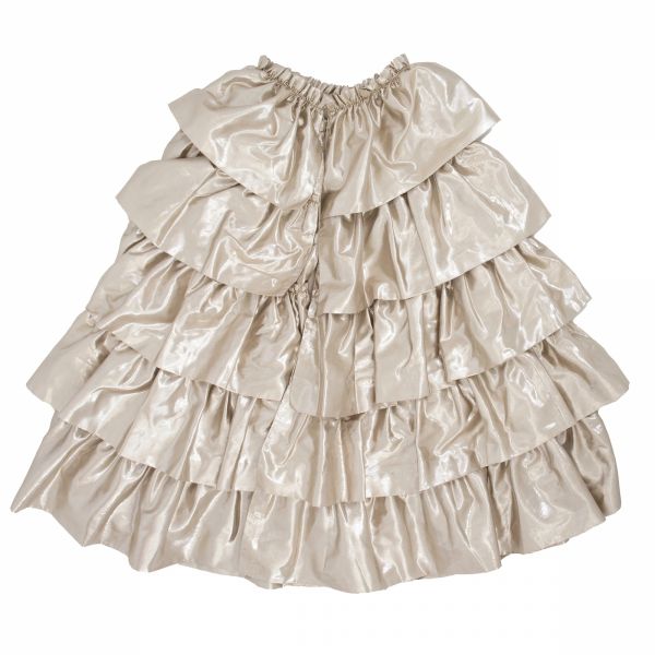 Déguisement cape à volants Doré 3-6 ans