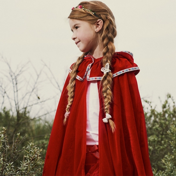 Déguisement Cape Chaperon rouge 4-8 ans