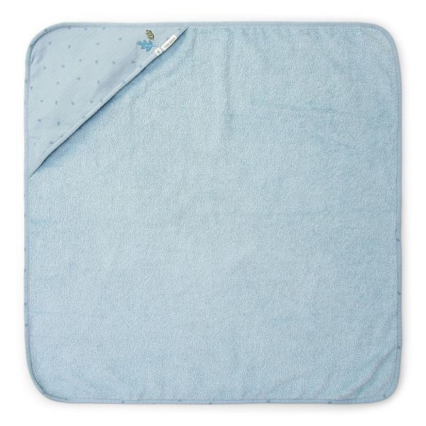 Cape de bain - Pure Denim Blue - 100 x 100 cm