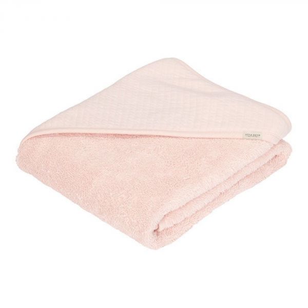 Cape de bain bébé 75x75 cm Pure Soft Pink