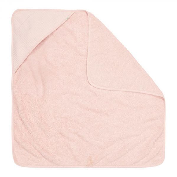 Cape de bain bébé 75x75 cm Pure Soft Pink