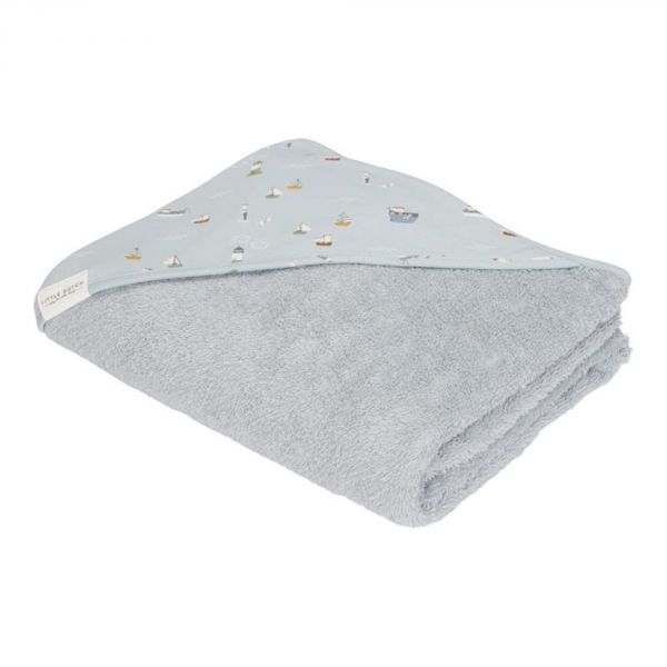 Cape de bain bébé 100x100 cm Sailors Bay Blue