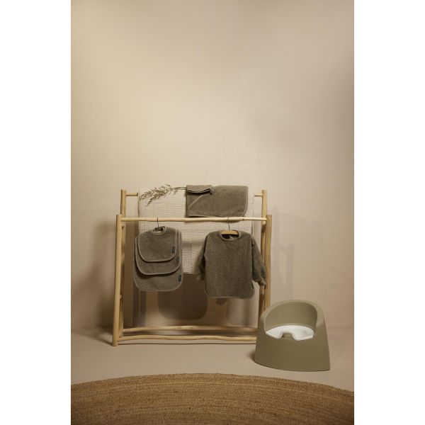 Cape de bain avec gant de toilette - Thym