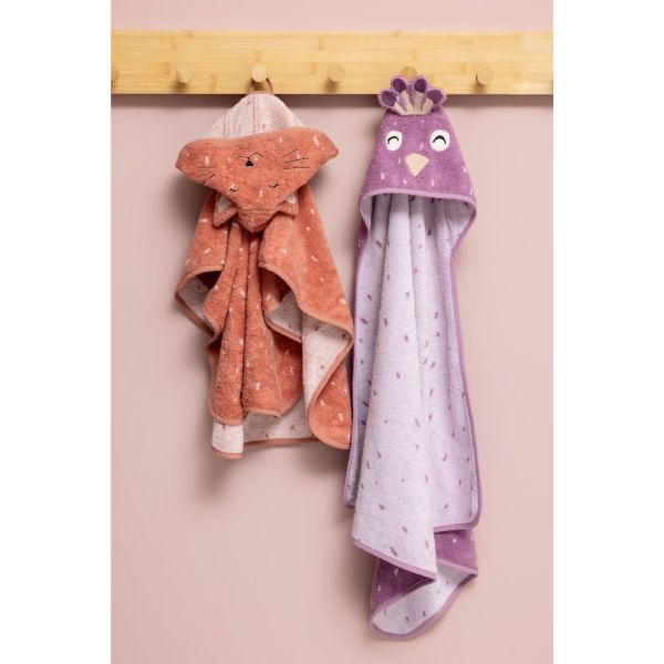 Cape de bain bébé 70x130cm - Mrs. Peacock