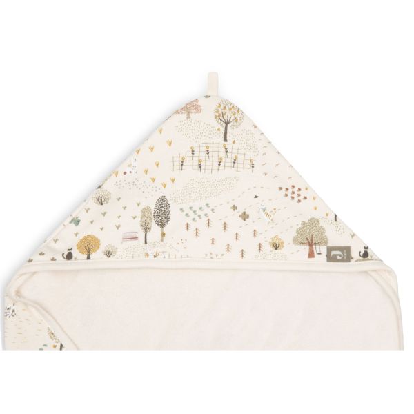 Cape de bain bébé 75 x 75 cm Tiny Park
