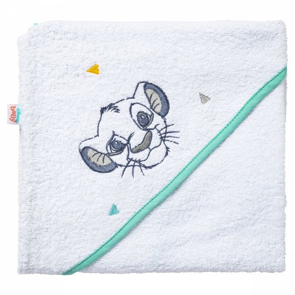 Cape de bain 80x80 cm Le roi lion