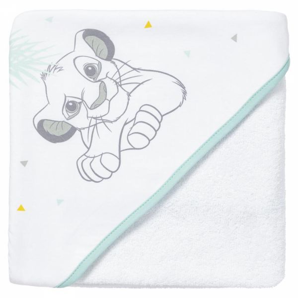Cape de bain 80x80 cm Roi lion