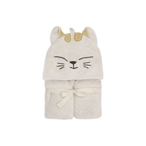 Cape de bain bébé éponge 75x75 cm Charlie