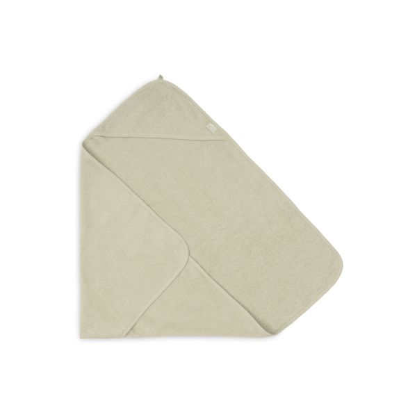 Cape de bain bébé éponge 75x75 cm Soft Matcha