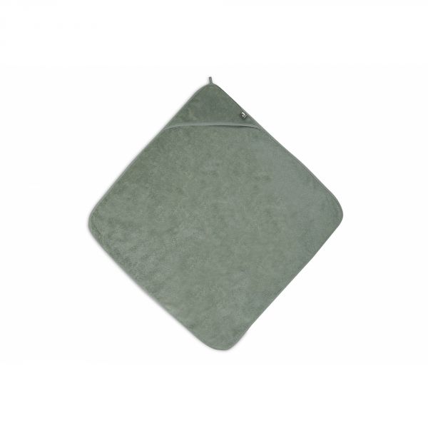 Cape de bain bébé éponge 75x75 cm Ash Green