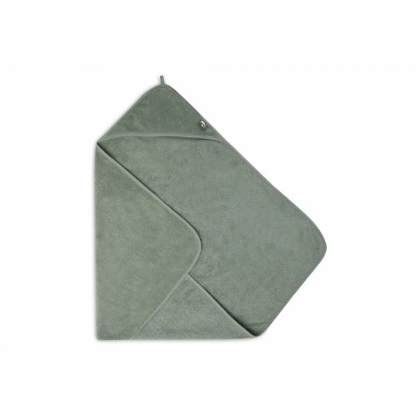 Cape de bain bébé éponge 75x75 cm Ash Green