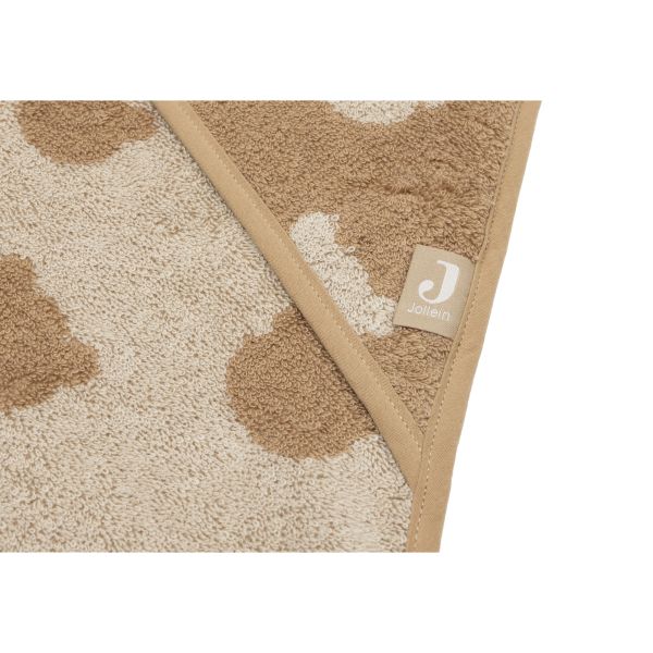 Cape de bain bébé éponge 75x75 cm Jacquard Teddy Bear