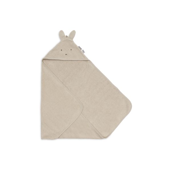 Cape de bain bébé éponge 75x75 cm Miffy Warm Sand