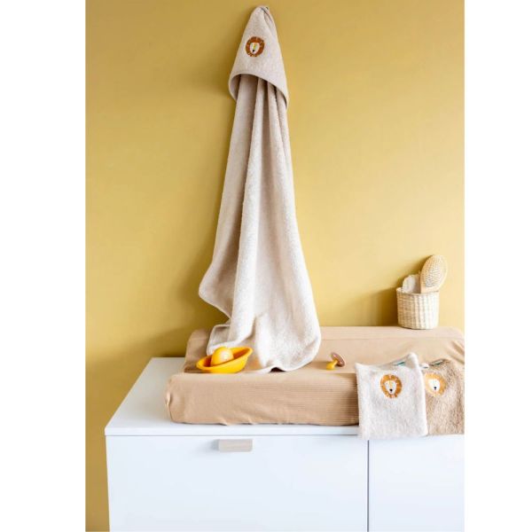 Cape de bain 75x75cm - Aura Lion