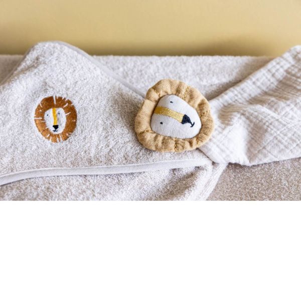Cape de bain 75x75cm - Aura Lion