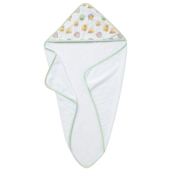 Cape de bain bébé 75x75 cm Le Roi Lion