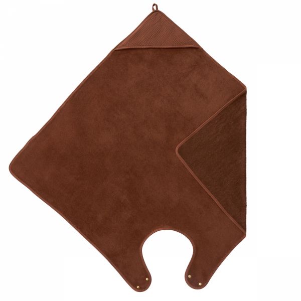 Cape de bain Tablier en bambou - toffee