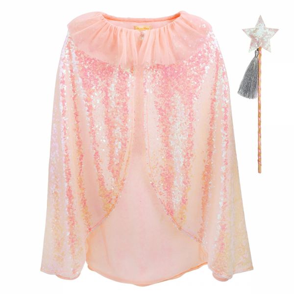 Déguisement cape sequins à paillettes 3-6 ans