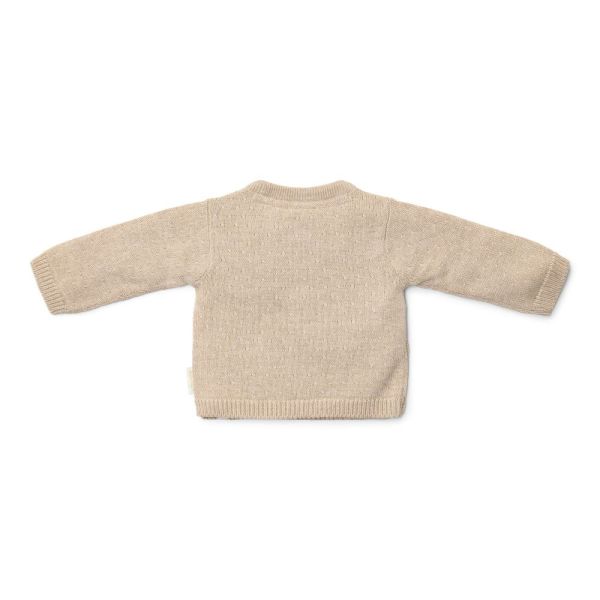 Cardigan en tricot wrap - Soft Beige - 6-9 mois