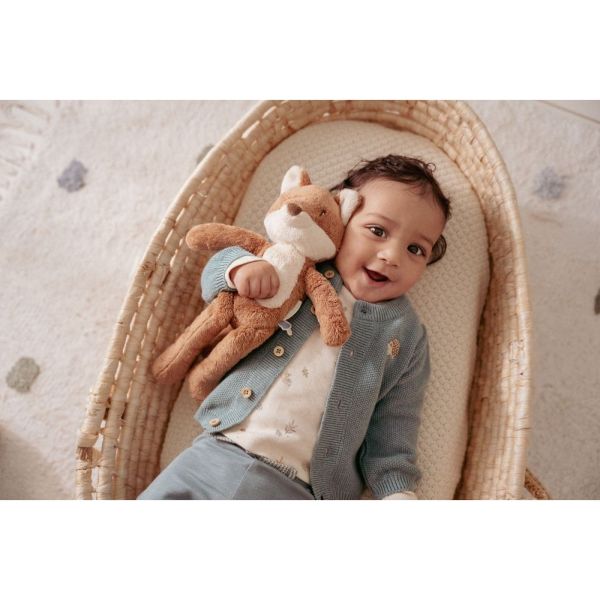 Cardigan tricoté - Baby Blue - 6/9 mois