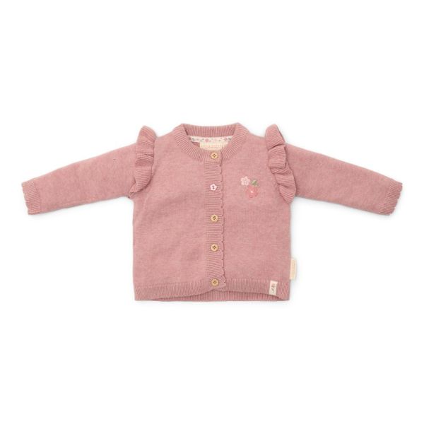 Cardigan tricoté - Fairy Pink - 2/4 mois