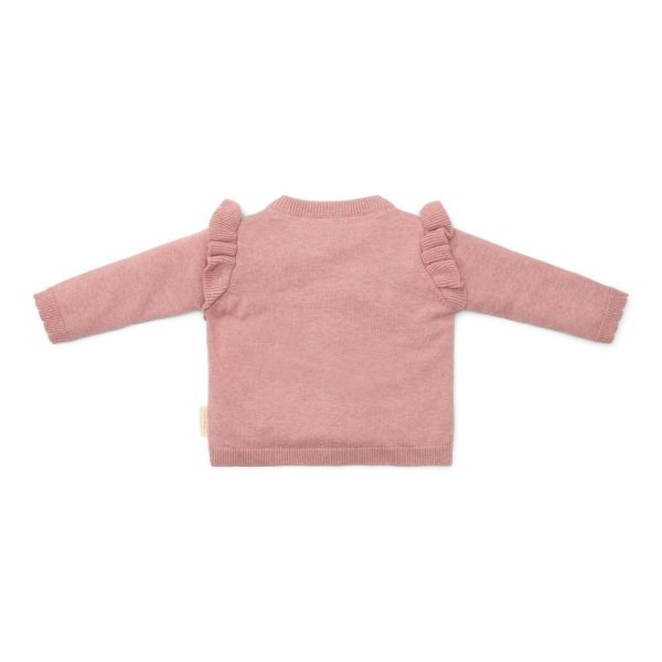 Cardigan tricoté - Fairy Pink - 4/6 mois