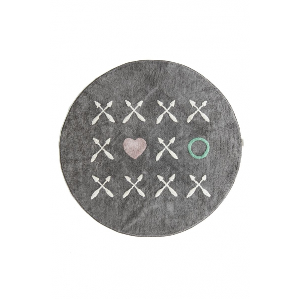 Tapis enfant rond Ø150 cm XOXO