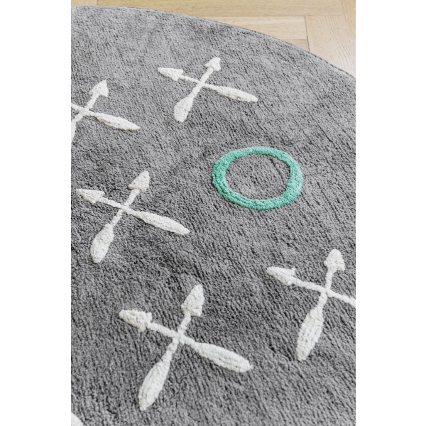 Tapis enfant rond Ø150 cm XOXO