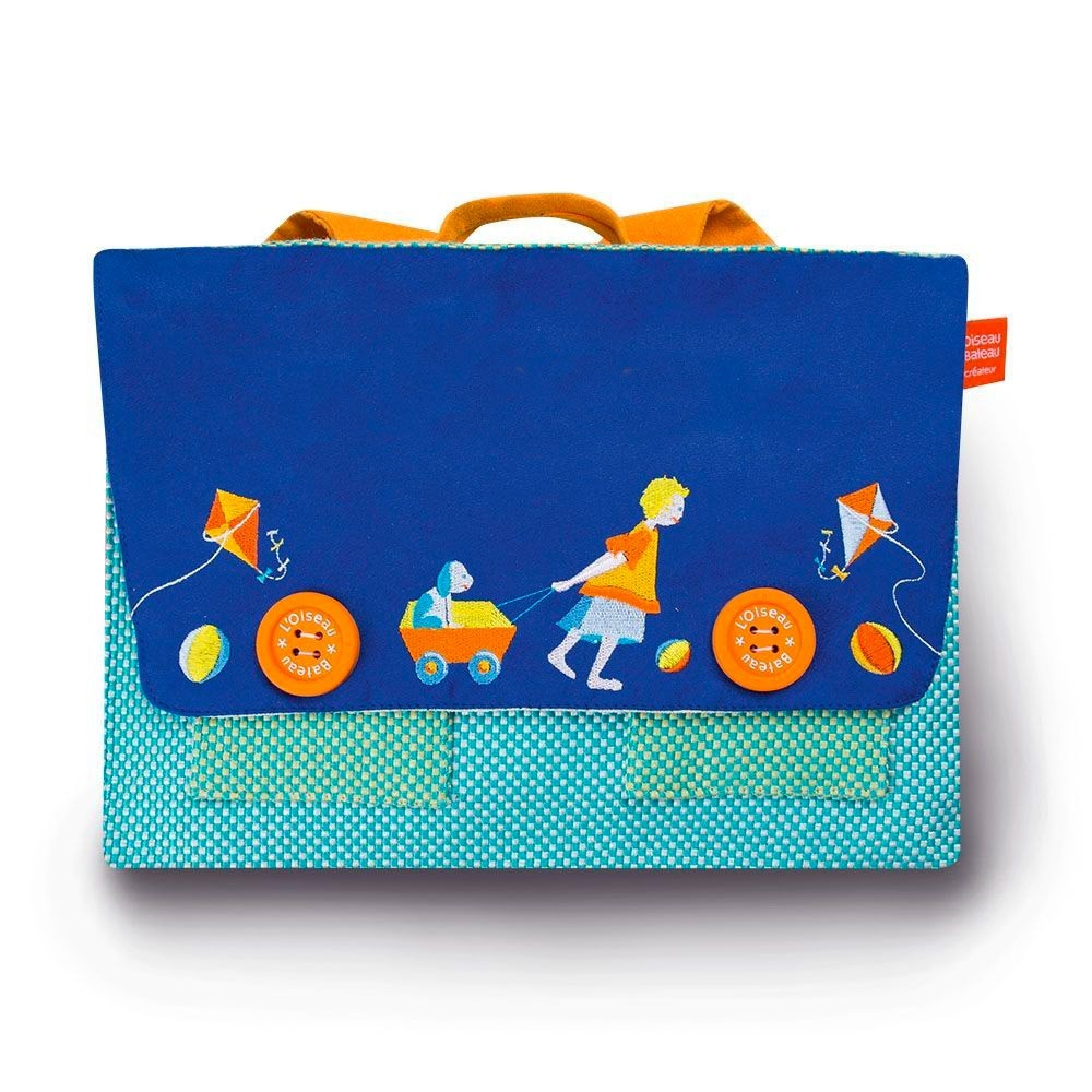 L Oiseau Bateau Cartable Enfant Chariot Personnalisable Made In Bebe